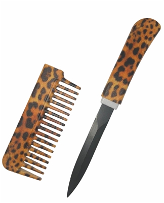 Comb Knife Leopard