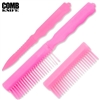 Comb Knife Hidden ABS Plastic: Pink