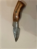 Damacus Knife Smaller Brown