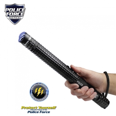 Police Force 12,000,000* Tactical Stun Baton Flashlight