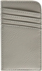 RFID Wallet:  Gray ScanSafe Concierge Card Case with RFID Protection,