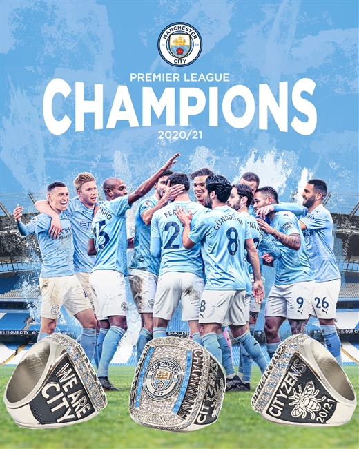 Manchester City Championship Ring