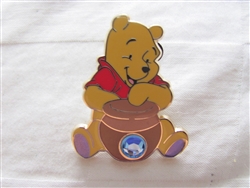 Disney Trading Pin 10081 12 Months of Magic - Birthstone Pooh (Aquamarine/March)