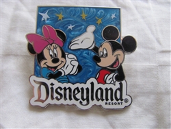 Disney Trading Pin 100152: Disneyland - Walt Disney Travel Company - Pin and Lanyard 2014 Mickey & Minnie