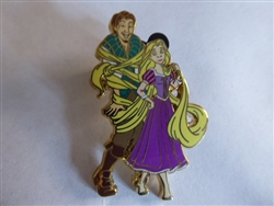Disney Trading Pin  102079: Rapunzel and Flynn Tangled in her Hair