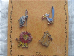 Disney Trading Pins   102247: Lion King booster set - Simba, Nala, Rafiki, Zazu