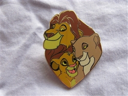 Disney Trading Pin 102528: Disney Parks - The Lion King Family - Mufasa, Sarabi and Simba