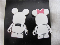 Disney Trading Pin 102546: Vinylmation Blank and Bow (2 Pin Set)