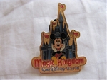 Disney Trading Pin 105: Gold Magic Kingdom Castle