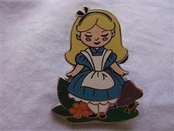 Disney Trading Pin 106305: Alice in Wonderland Stylized Mystery Set - Alice ONLY