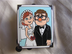 Disney Trading Pin 106869: Carl and Ellie Wedding from Booster Set