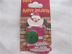 Disney Trading Pin 106895: Happy Holidays 2014 - Stockings - Cheshire Cat