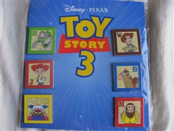 Disney Trading Pin 106918: Toy Story 3 Mini-Pin Set
