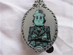 Disney Trading Pin 106947 Haunted Mansion Glow In The Dark Mystery Set - Man With Bowler Hat ONLY