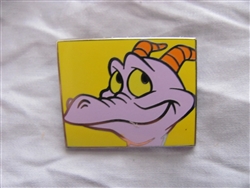 Disney Trading Pins 107058 WDW - Figment Close-Up Mystery Collection - Closed Mouth (Yellow Background) ONLY