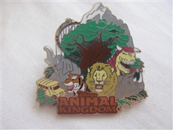 Disney Trading Pin 108023: Disney's Animal Kingdom Animals and Icons