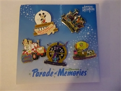 2015 WDW Parade of Memories Set - Annual Passholder - Commemorative Collection