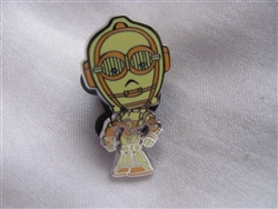 Disney Trading Pin 108420: Cute Star Wars Mystery Pin - C-3PO only