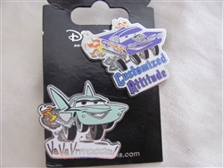 Disney Trading Pin 108593: Ramone and Flo 2 Pin Set