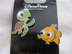 Disney Trading Pin  108603: Nemo and Squirt 2 pin set