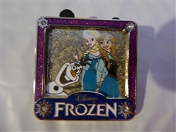 Disney Trading Pin  109423 May 2015 Park Pack Disneys Frozen pin with Purple border