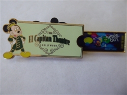 Disney Trading Pin 109607 DSSH - Inside Out VIP El Capitan Ticket Slider