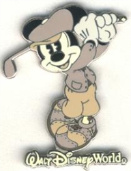 Disney Trading Pins 11034: WDW - Vintage Mickey Golfer