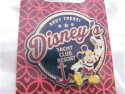 Disney Trading Pin 111233 Ahoy There! Disney's Yacht Club Resort