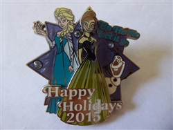 Disney Trading Pin 112131 Happy Holidays 2015: Ho Ho Ho Let It Go