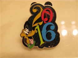 Disney Trading Pin 113167 2016 Dated Booster - Pluto only