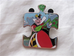 Disney Trading Pin 114004 Alice In Wonderland Character Connection Mystery Puzzle - Queen of Hearts