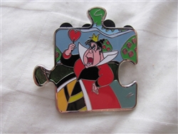 Disney Trading Pin 114561 Alice In Wonderland Character Connection Mystery Puzzle - Queen of Hearts CHASER