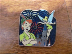 Disney Trading Pin 115039 DLR Diamond Celebration - Disneyland Forever Starter Set - Peter Pan and Tink ONLY