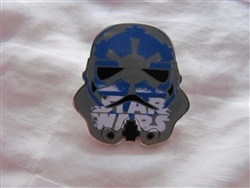 Disney Trading Pins 116176 Star Wars Stormtrooper Helmets Mystery Set - Blue Galactic Empire logo