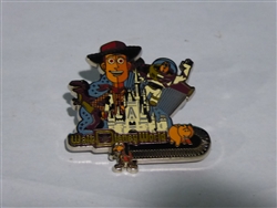 Disney Trading Pin 117404 DLR - Toy Story Characters with Sleeping Beauty Castle