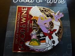 Disney Trading Pin 117704 WDW - Food & Wine Festival 2016: Figment Logo Pin