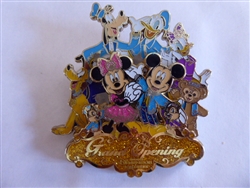 Disney Trading Pin 119058 Shanghai Disney Resort Grand Opening Jumbo