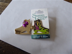 Disney Trading Pin  119329 Season’s Greetings 2016: Maleficent Ice Skates