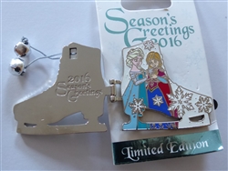 Season's Greetings 2016 - Anna and Elsa Ice Skates