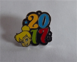 Disney Trading Pin 119498 2017 Dated Character Booster - Tinker Bell Only