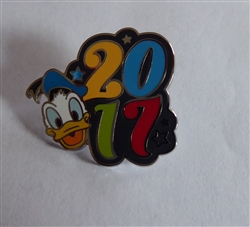 Disney Trading Pin  119502 2017 Dated Character Booster - Donald Only