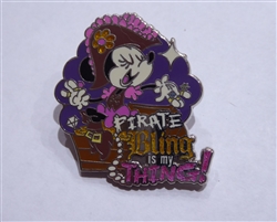 Disney Trading Pin 119546 Pirate Bling is my Thing - Minnie Mouse
