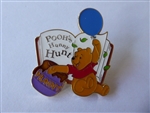 Disney Trading Pin 119833     TDR - Pooh - Poohs Hunny Hunt - Book - Attractions - TDL