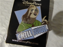Disney Trading Pin 119862 Chill Duuude - Zootopia - Flash the Sloth