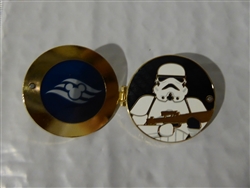 Disney Trading Pin  119975 DCL - Star Wars Day At Sea - 2017 - Porthole Character Pin - Stormtrooper