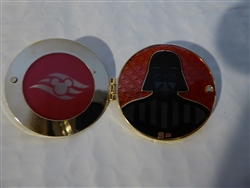 Disney Trading Pins 119976 DCL - Star Wars Day At Sea - 2017 - Porthole Character Pin - Darth Vader