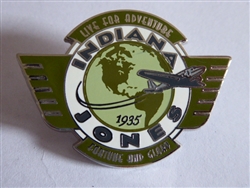 Disney Trading Pin  120805 Indiana Jones Pilot Wings