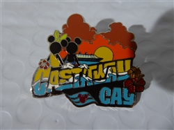 Disney Trading Pin  122303 Castaway Cay Sunset with Mickey & Minnie