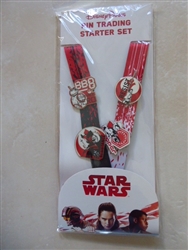 Disney Trading Pin 124073 Star Wars: The Last Jedi Pin Trading Starter Set