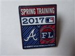 Disney Trading Pin 125135     ESPN - Spring Training 2017 - Atlanta Braves